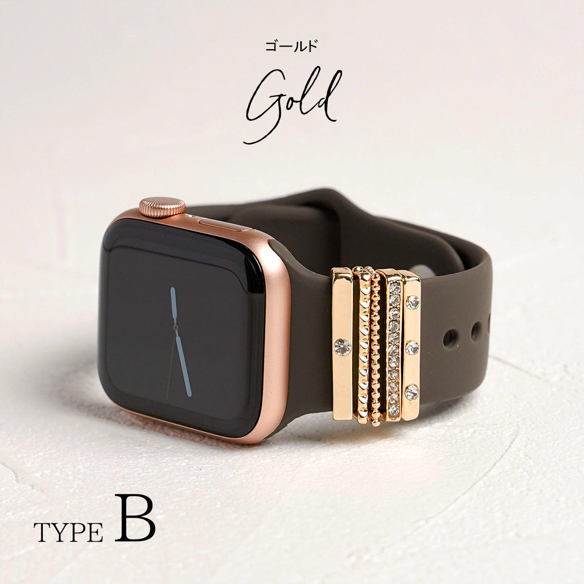 チャーム アクセサリー キラキラ アップルウォッチ Apple Watch