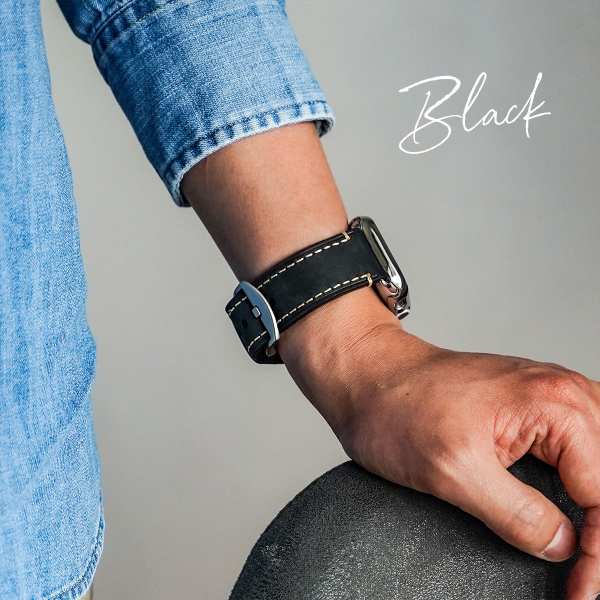 レザー 本革 メンズ アップルウォッチバンド イタリアンレザー Apple Watch ベルト