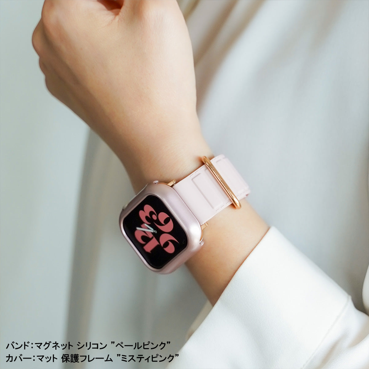 マット 保護フレーム ガラスなし ハードタイプ アップルウォッチ ケース Apple watch