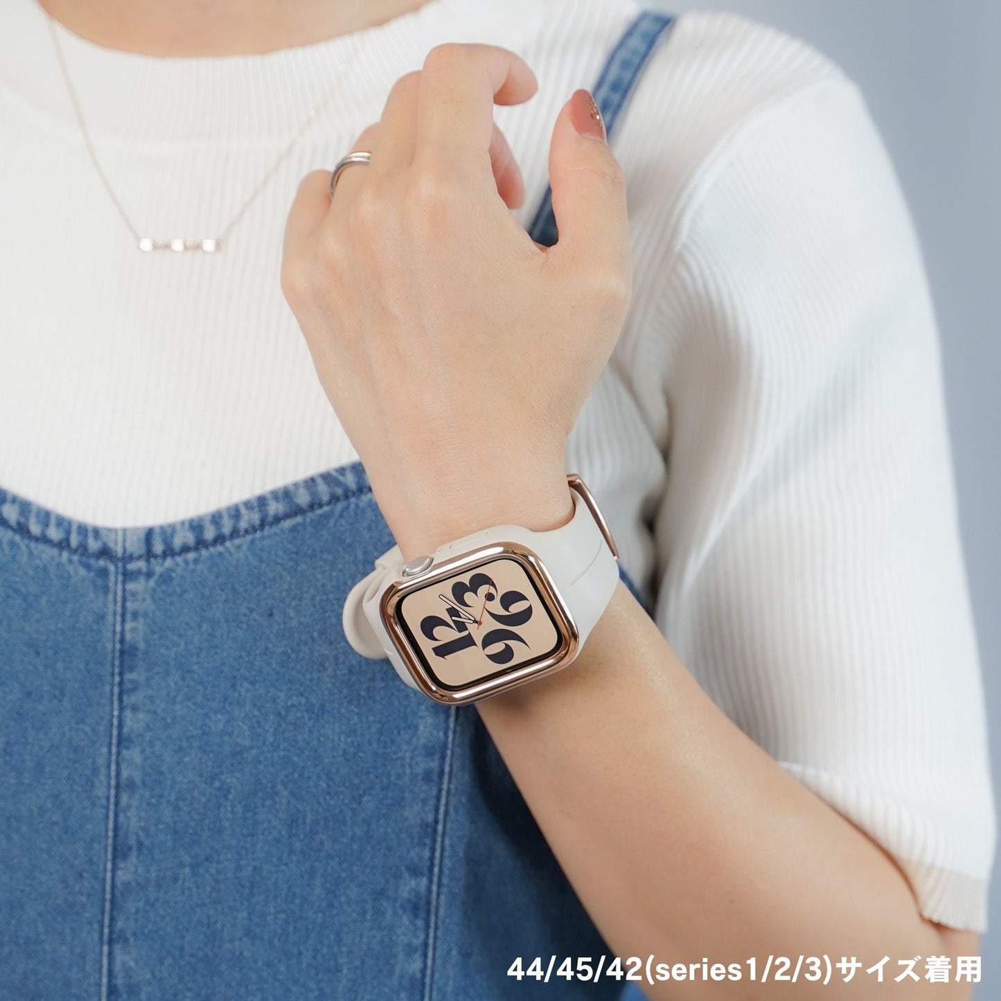 シリコン 一体型 アップルウォッチバンド ケース Apple Watch ベルト