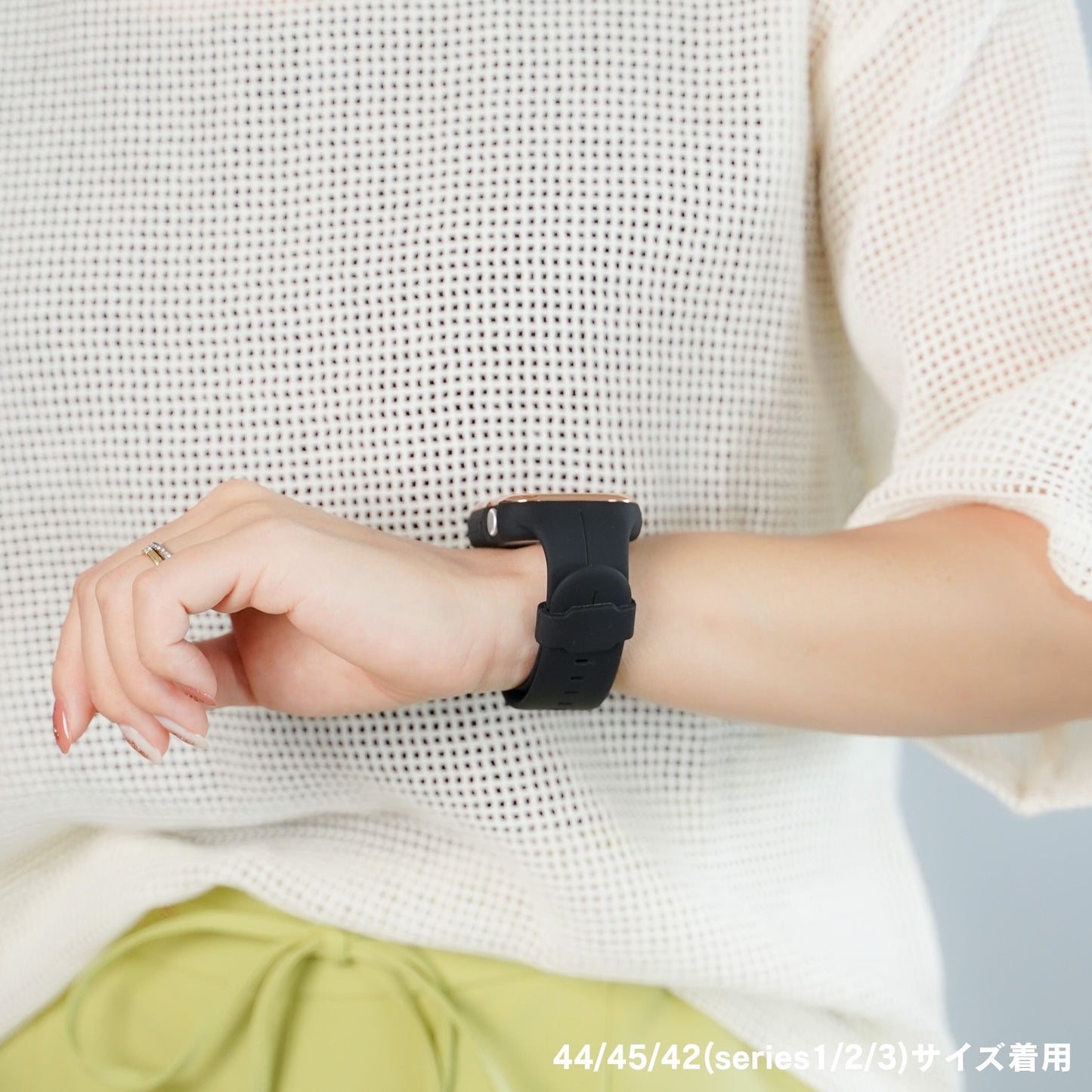 シリコン 一体型 アップルウォッチバンド ケース Apple Watch ベルト