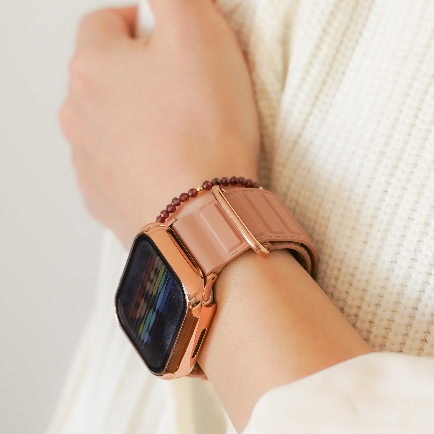 マグネット シリコン アップルウォッチバンド Apple Watch ベルト