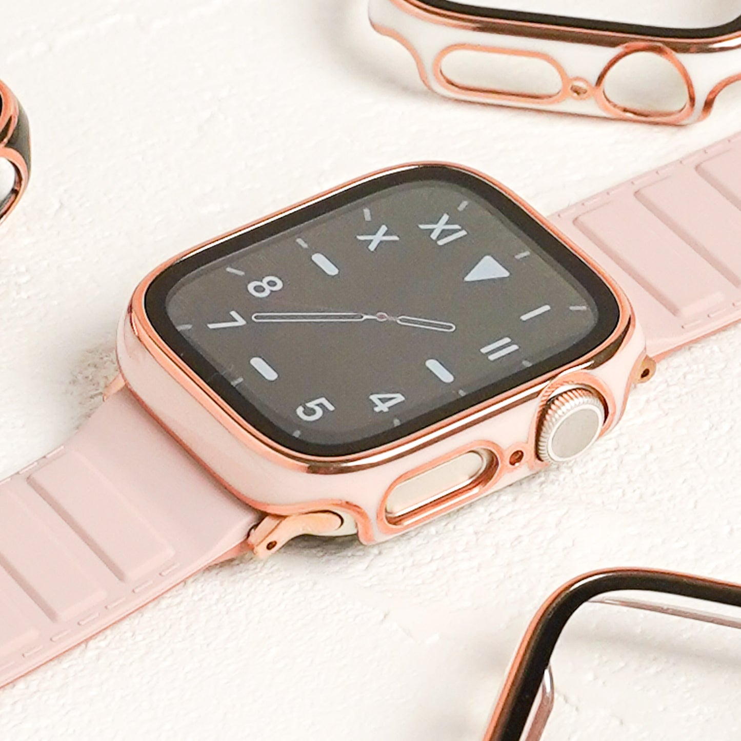 Rose Gold Line Full Protective Cover Hard Type Apple Watch Case Apple Watch