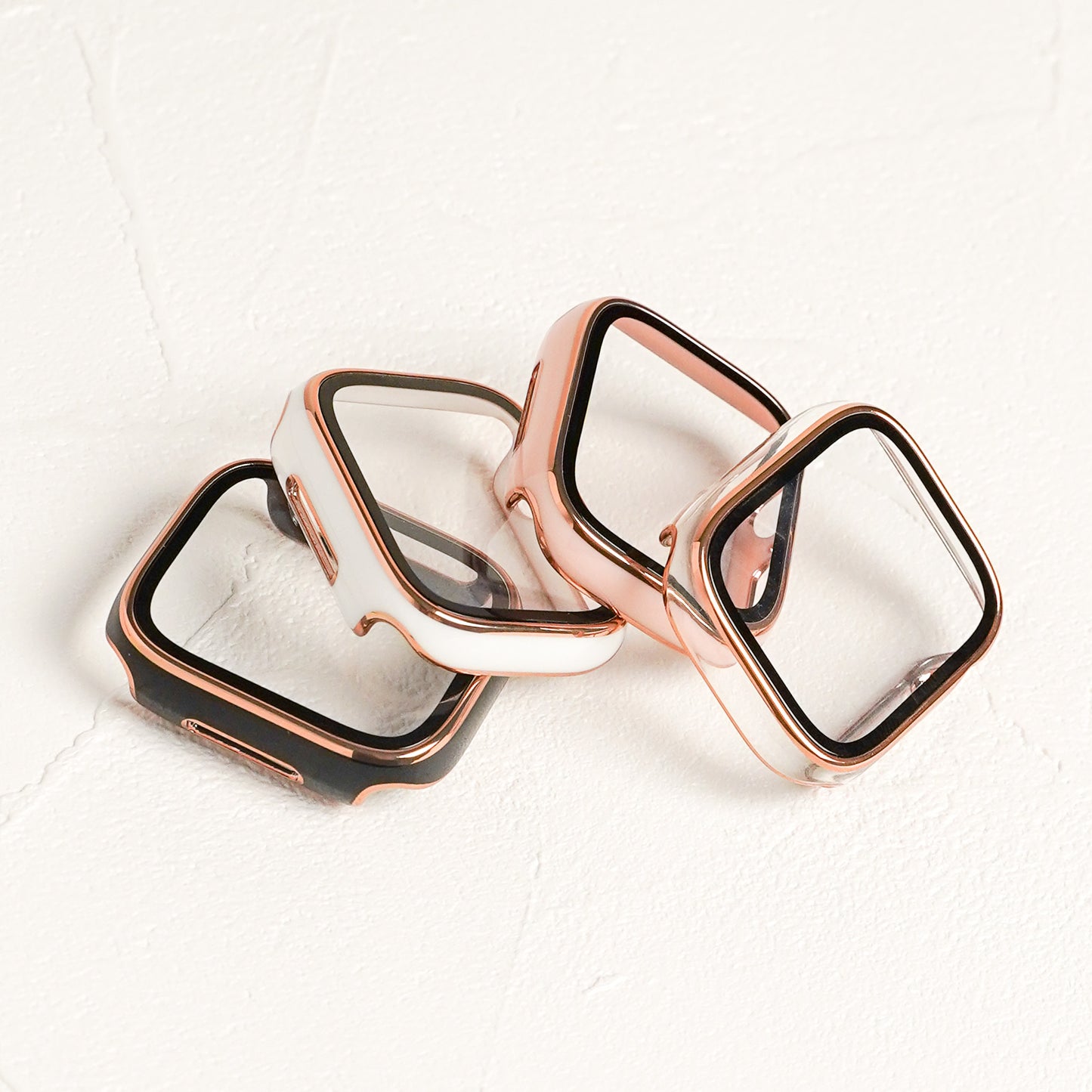 Rose Gold Line Full Protective Cover Hard Type Apple Watch Case Apple Watch