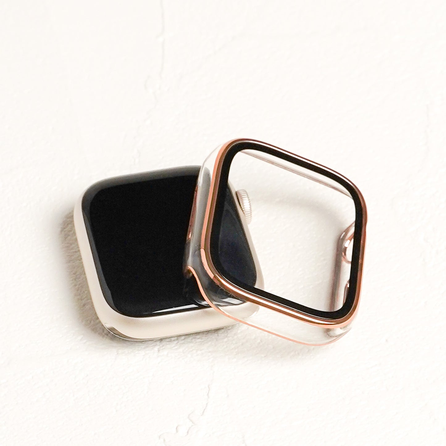 Rose Gold Line Full Protective Cover Hard Type Apple Watch Case Apple Watch