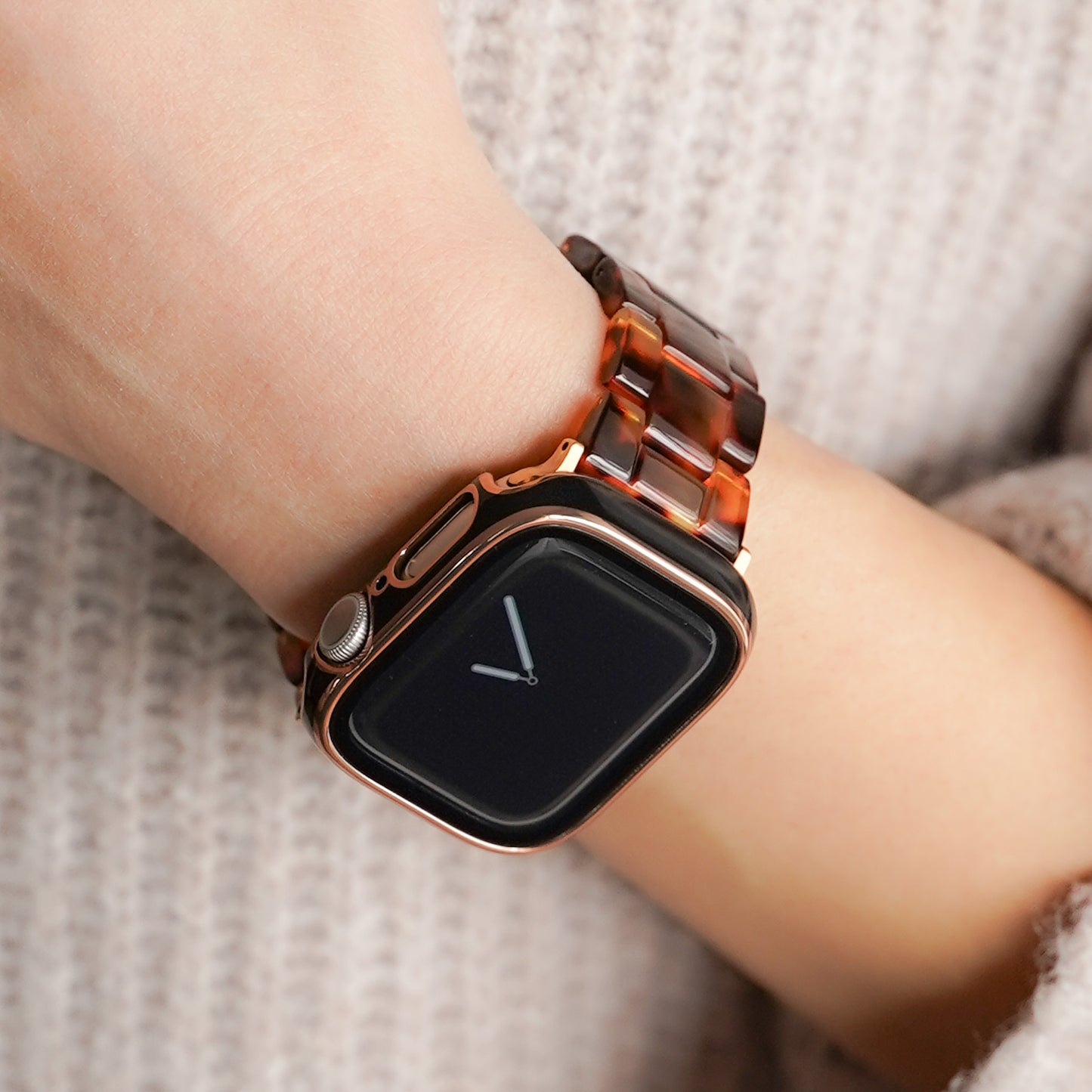 Rose Gold Line Full Protective Cover Hard Type Apple Watch Case Apple Watch