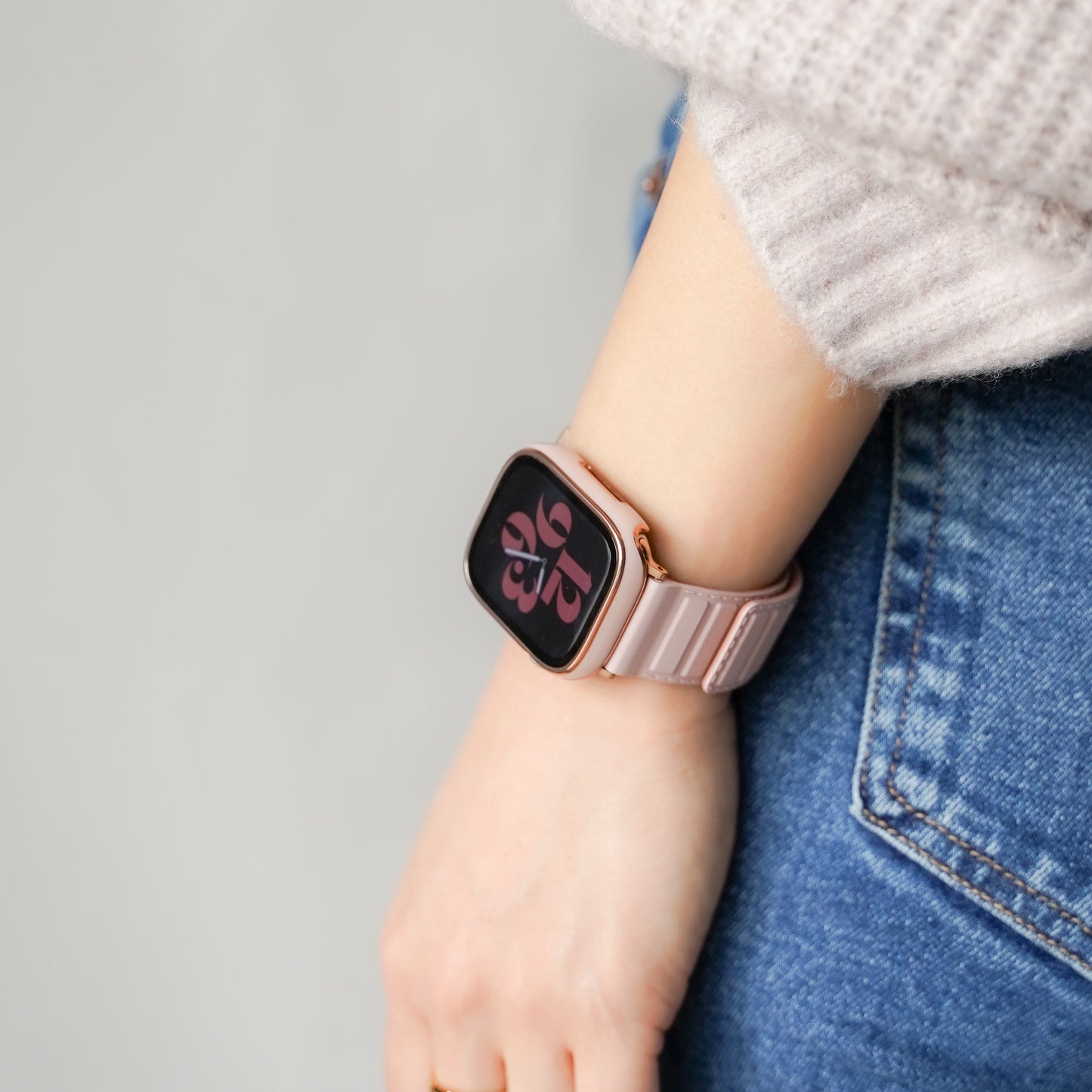Rose Gold Line Full Protective Cover Hard Type Apple Watch Case Apple Watch