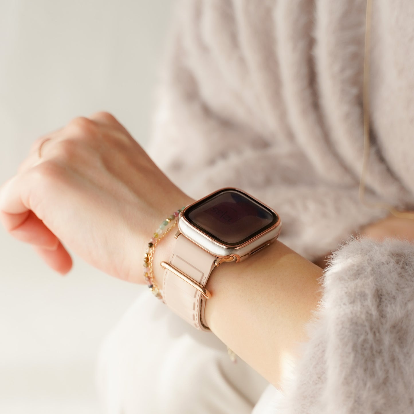 マグネット シリコン アップルウォッチバンド Apple Watch ベルト