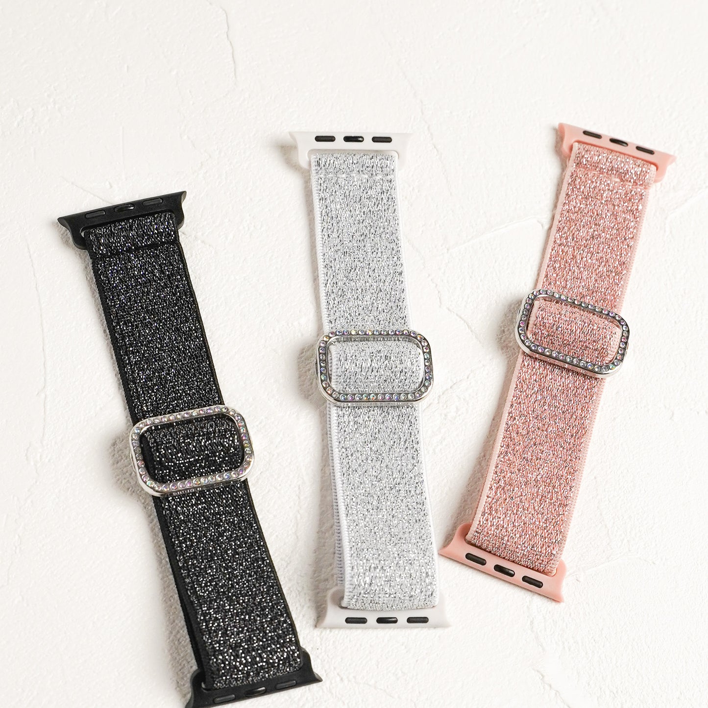 Nylon Glitter Stone Apple Watch Band Sparkly Apple watch