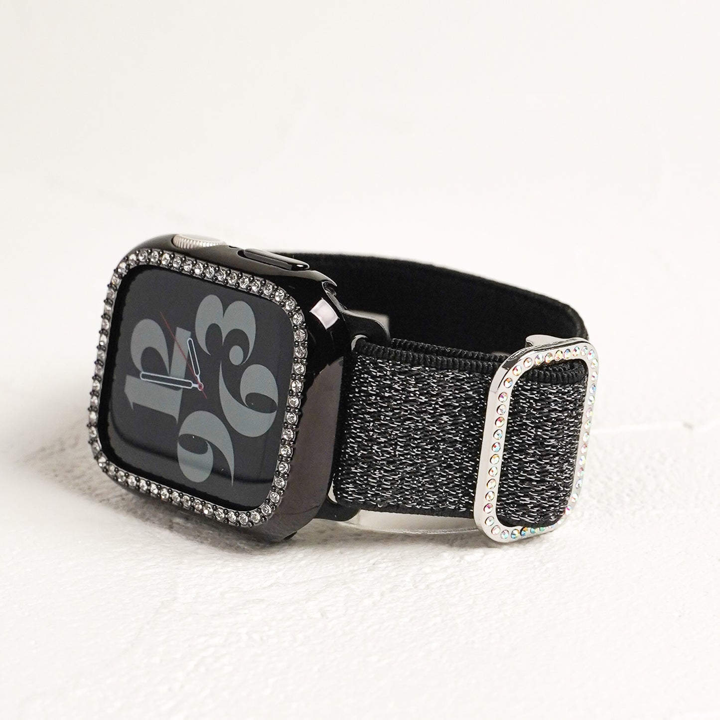 Nylon Glitter Stone Apple Watch Band Sparkly Apple watch