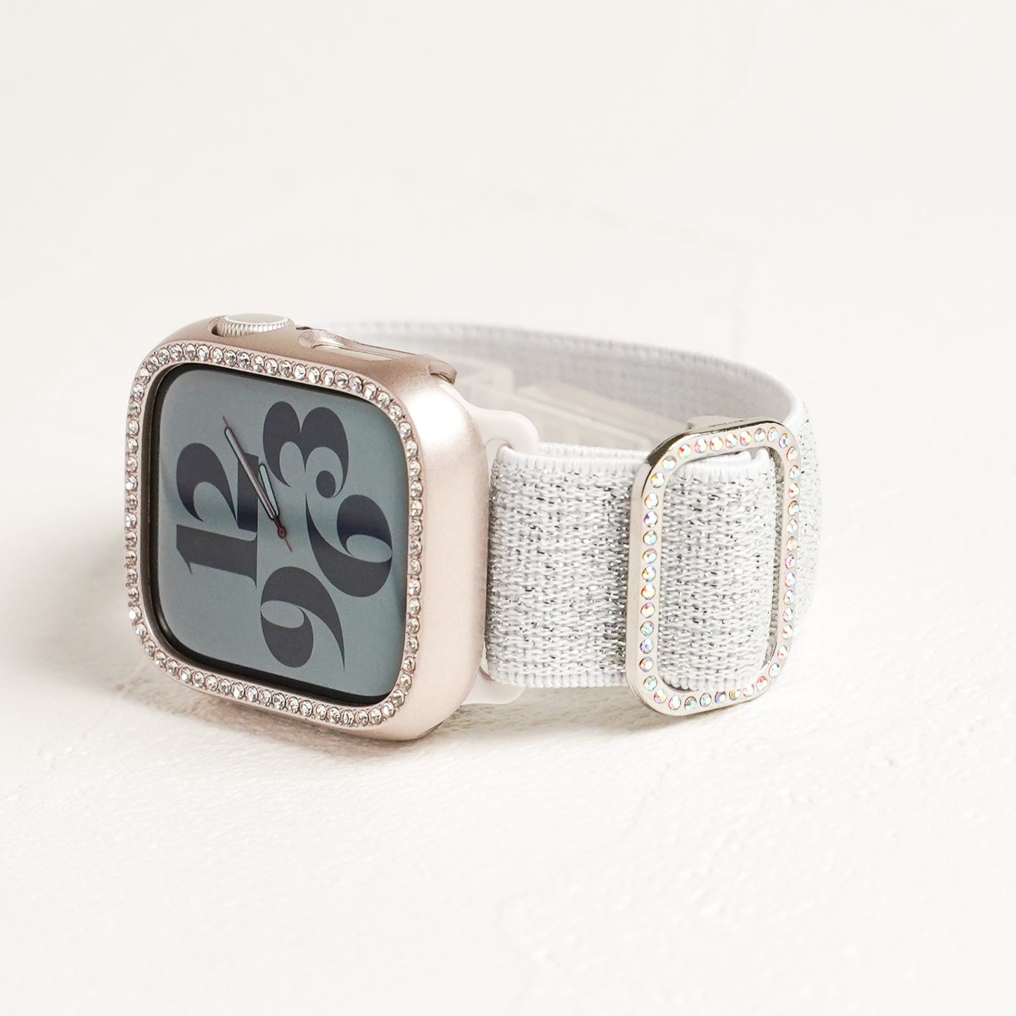 Nylon Glitter Stone Apple Watch Band Sparkly Apple watch