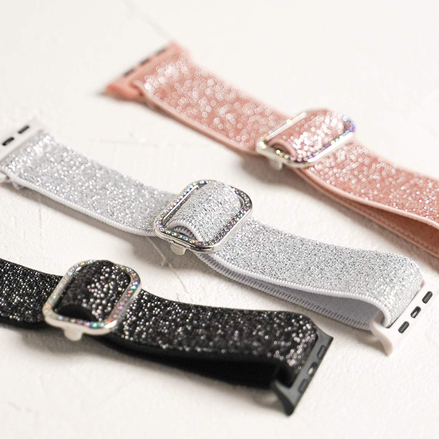 Nylon Glitter Stone Apple Watch Band Sparkly Apple watch
