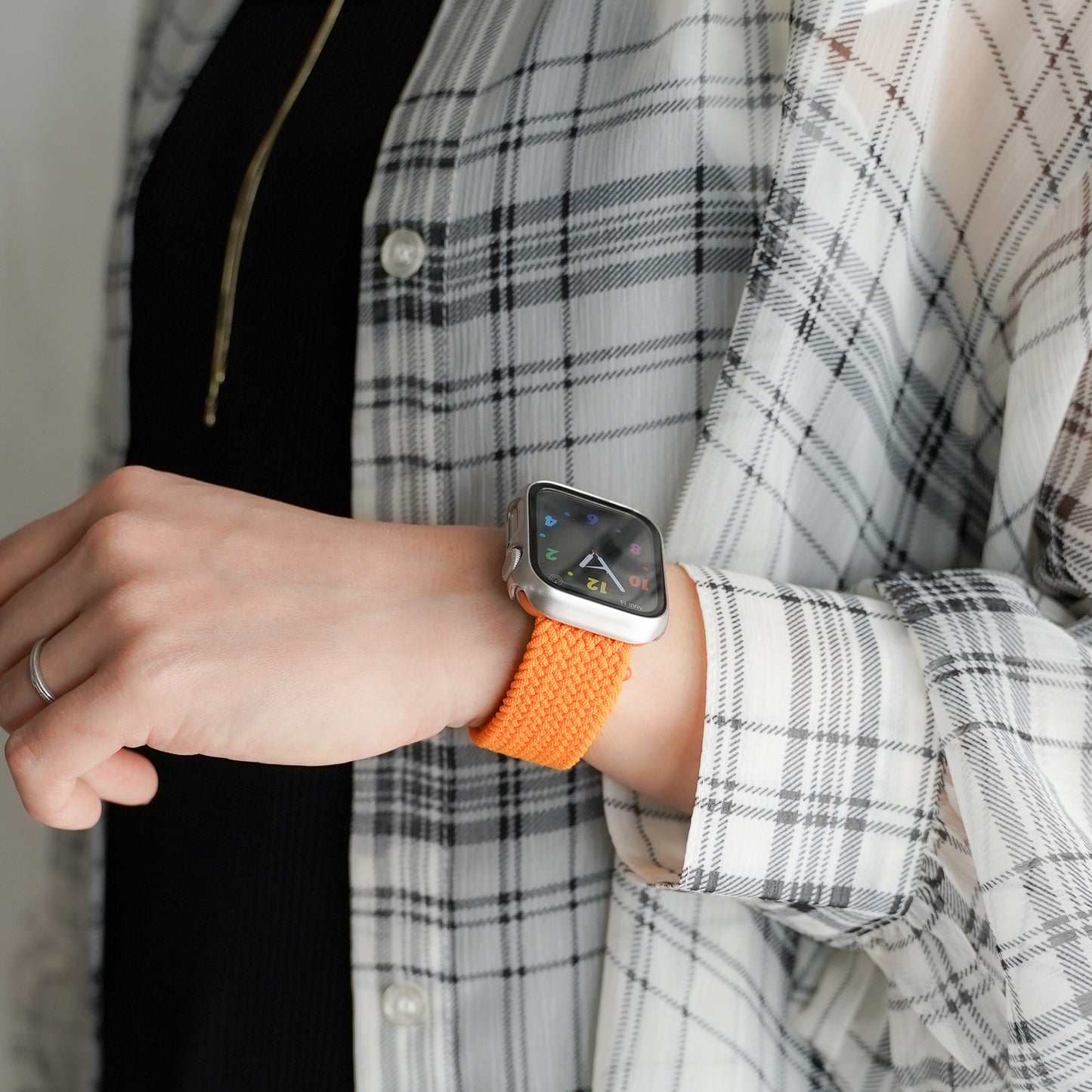 ナイロン 編み込み スポーツ アップルウォッチバンド Apple Watch ベルト