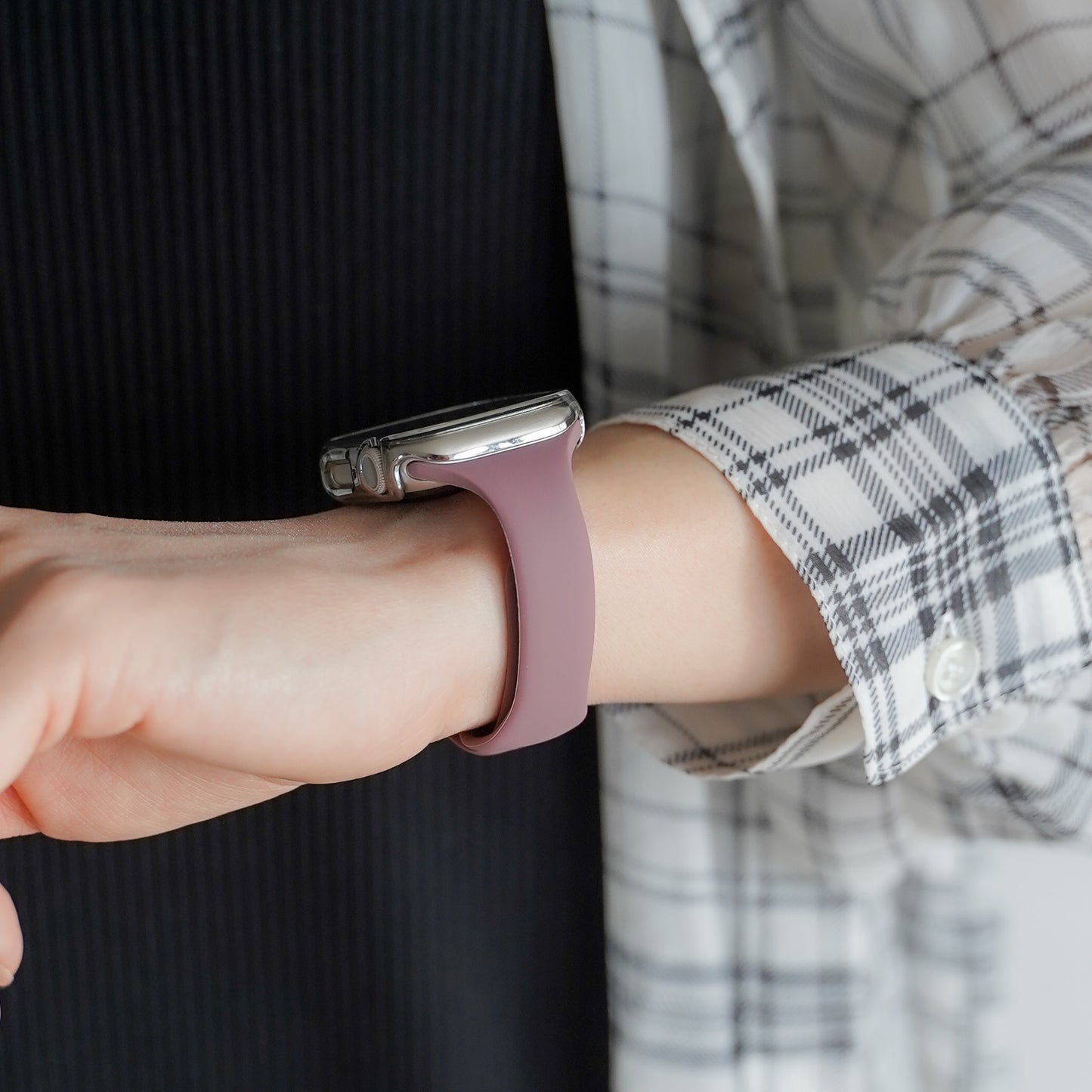 シリコン スリム アップルウォッチバンド Apple Watch ベルト