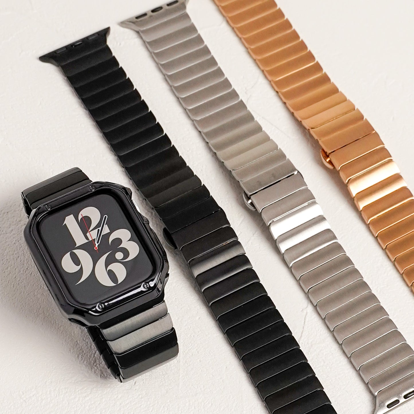 Stainless Steel Single Type Apple Watch Band Apple Watch