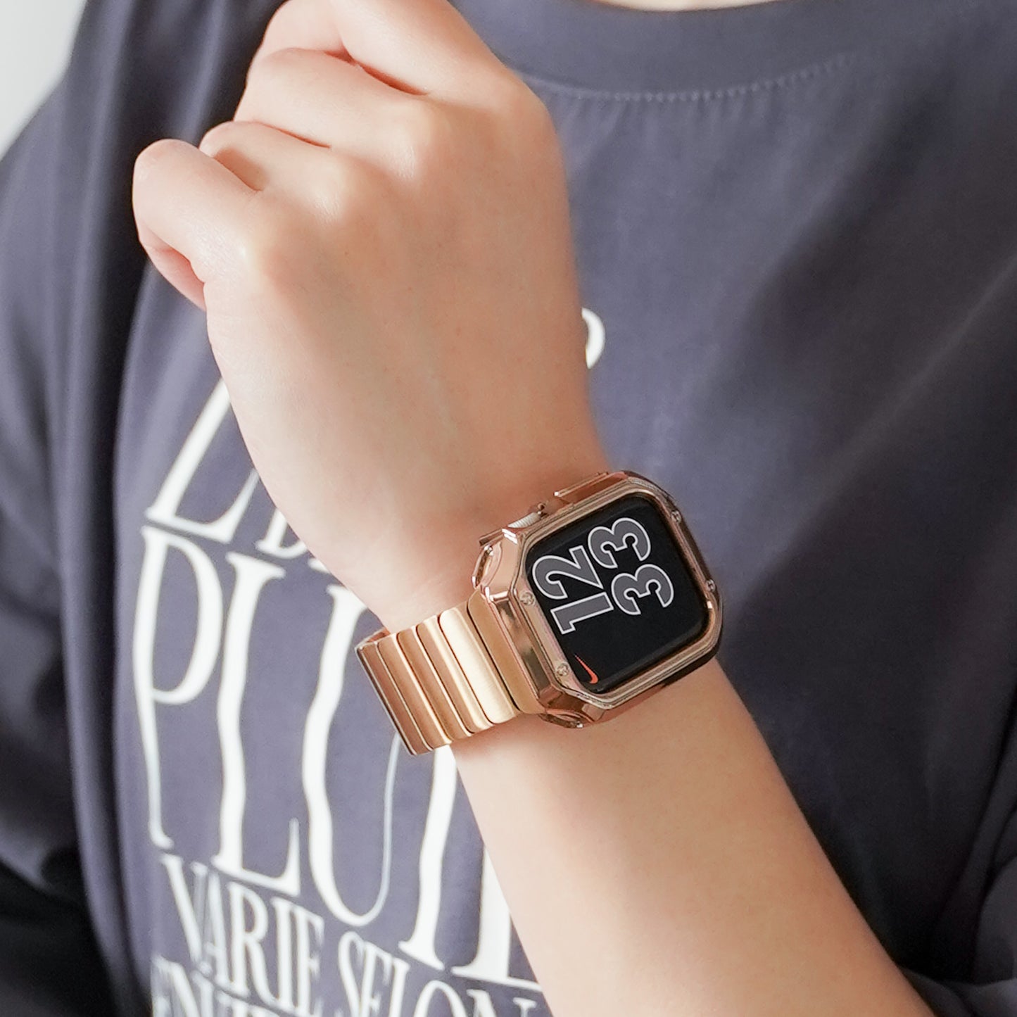 Stainless Steel Single Type Apple Watch Band Apple Watch