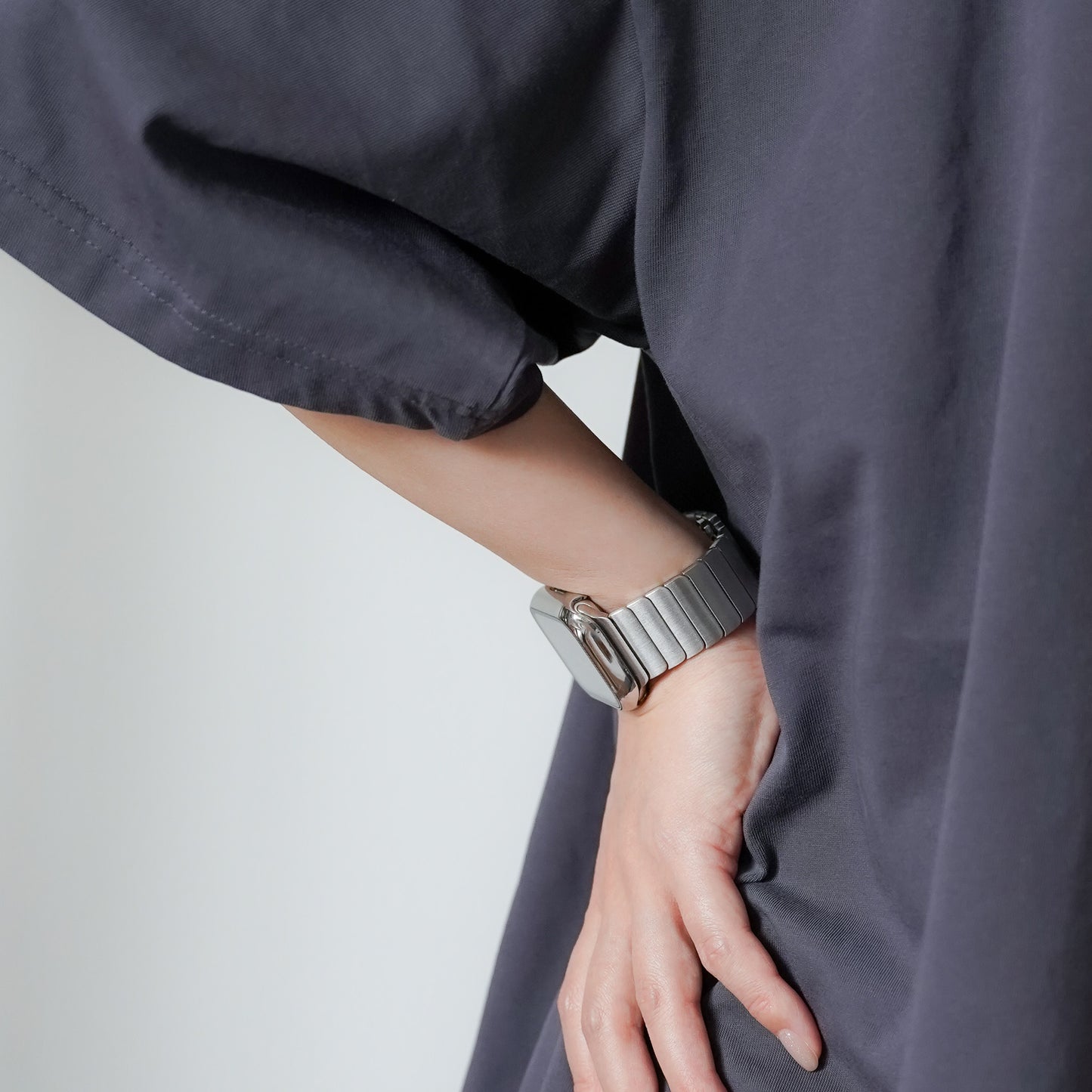 Stainless Steel Single Type Apple Watch Band Apple Watch