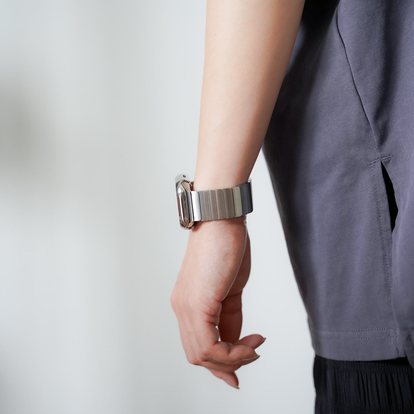 Stainless Steel Single Type Apple Watch Band Apple Watch