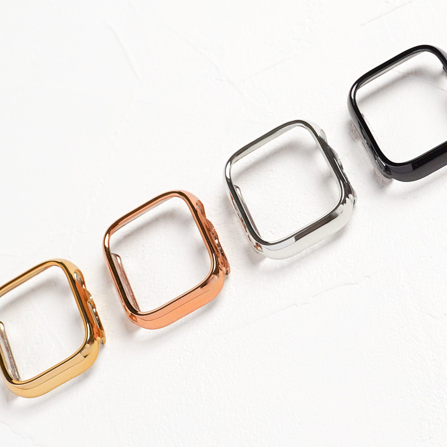 メッキ 保護フレーム ガラスなし ハードタイプ アップルウォッチ ケース Apple Watch