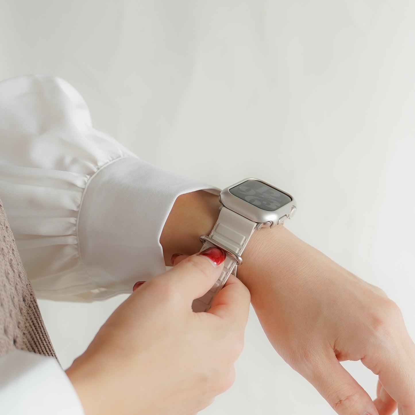 マット 保護フレーム ガラスなし ハードタイプ アップルウォッチ ケース Apple watch