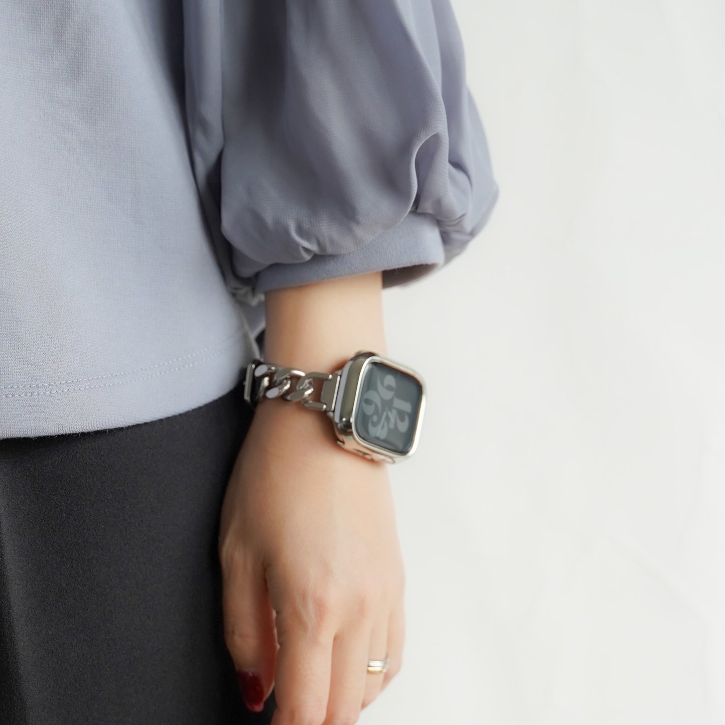 メッキ 保護フレーム ガラスなし ハードタイプ アップルウォッチ ケース Apple Watch