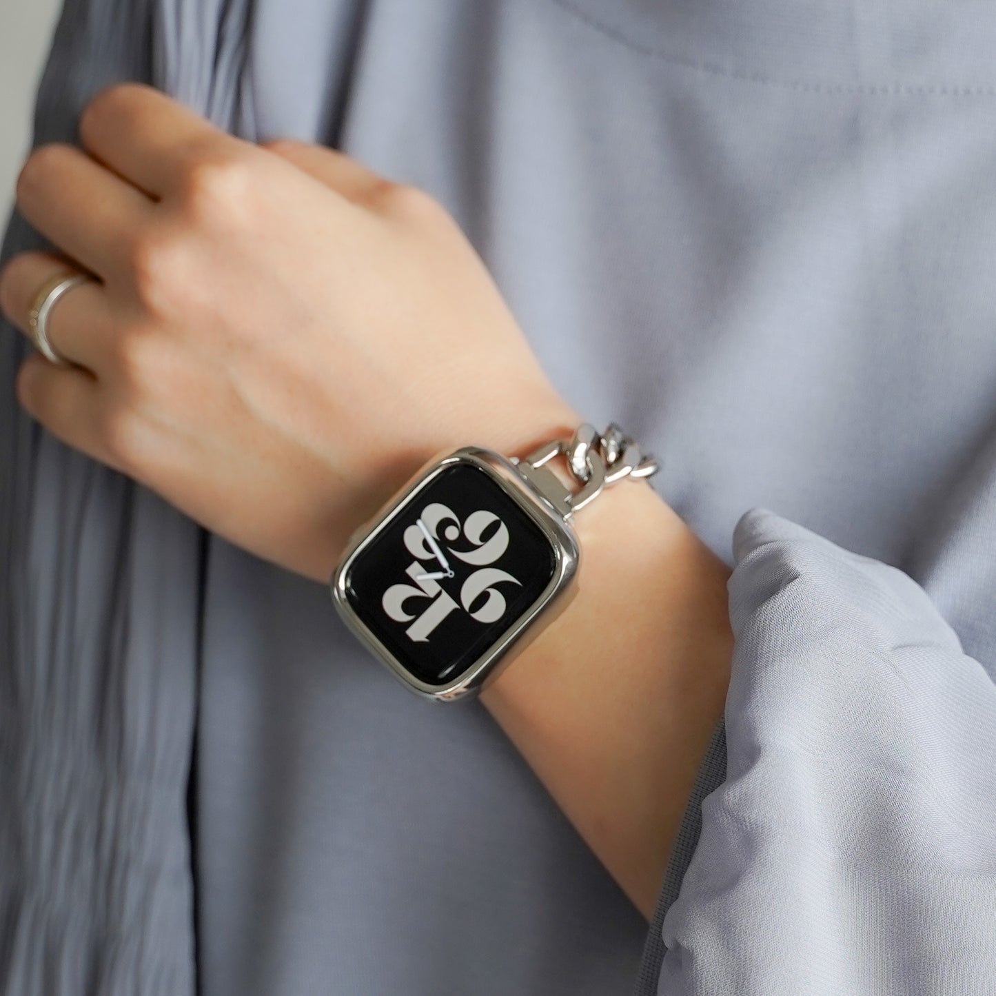 メッキ 保護フレーム ガラスなし ハードタイプ アップルウォッチ ケース Apple Watch