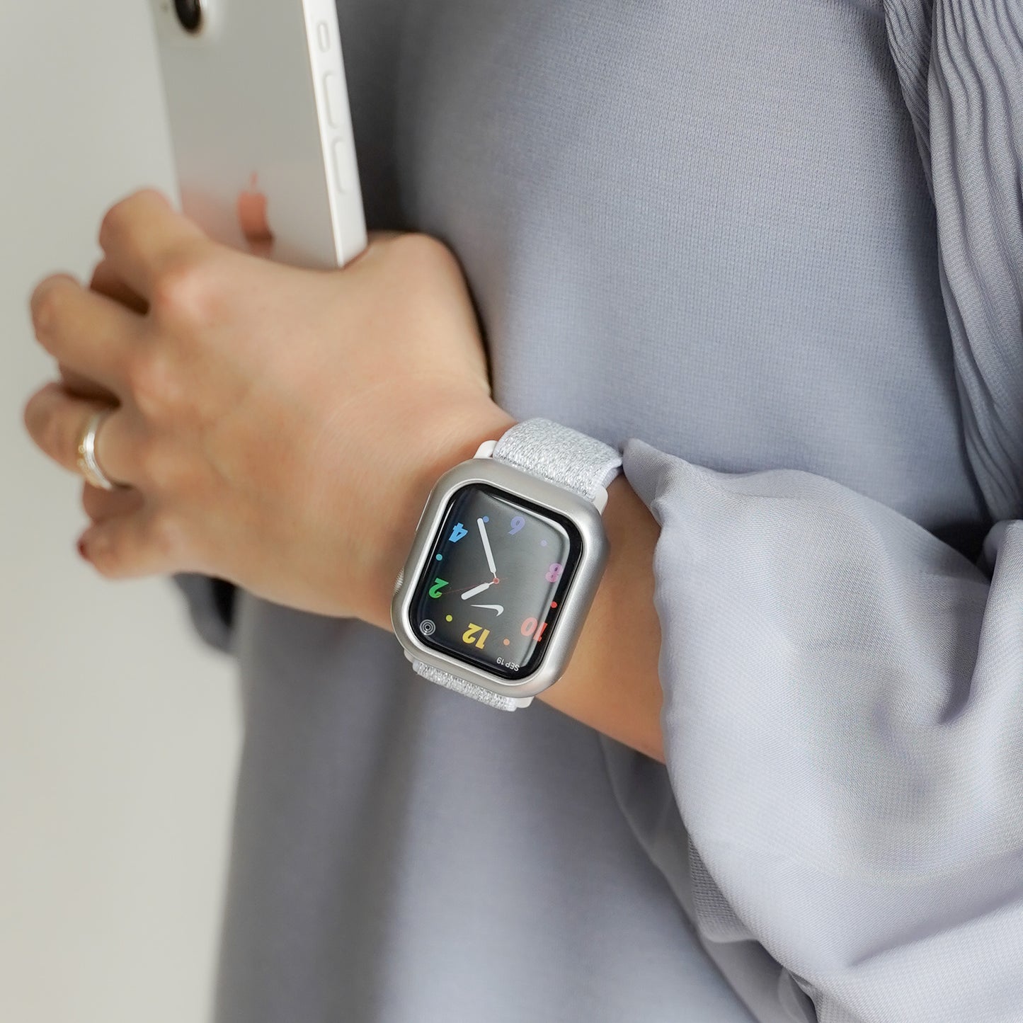 マット 保護フレーム ガラスなし ハードタイプ アップルウォッチ ケース Apple watch