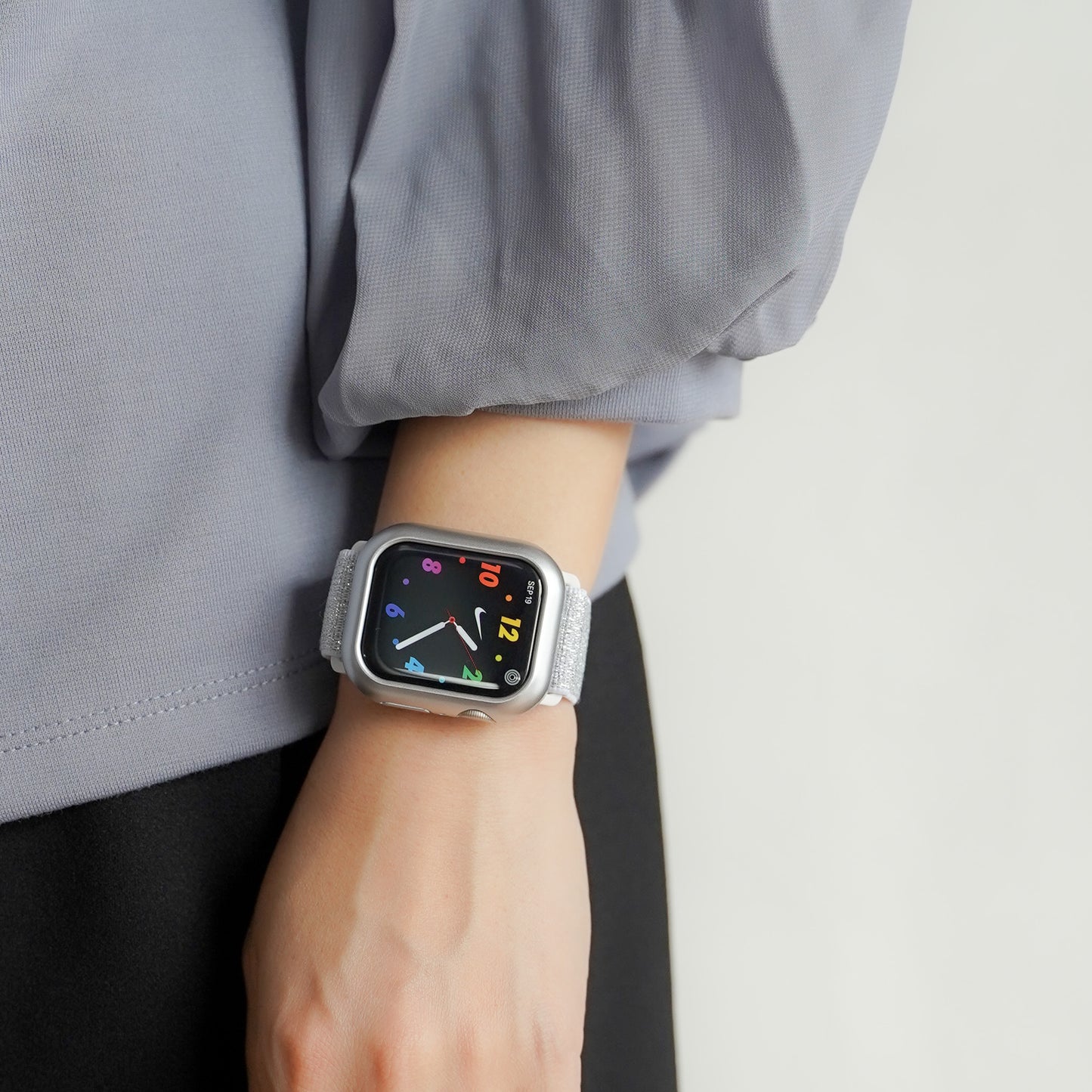 マット 保護フレーム ガラスなし ハードタイプ アップルウォッチ ケース Apple watch