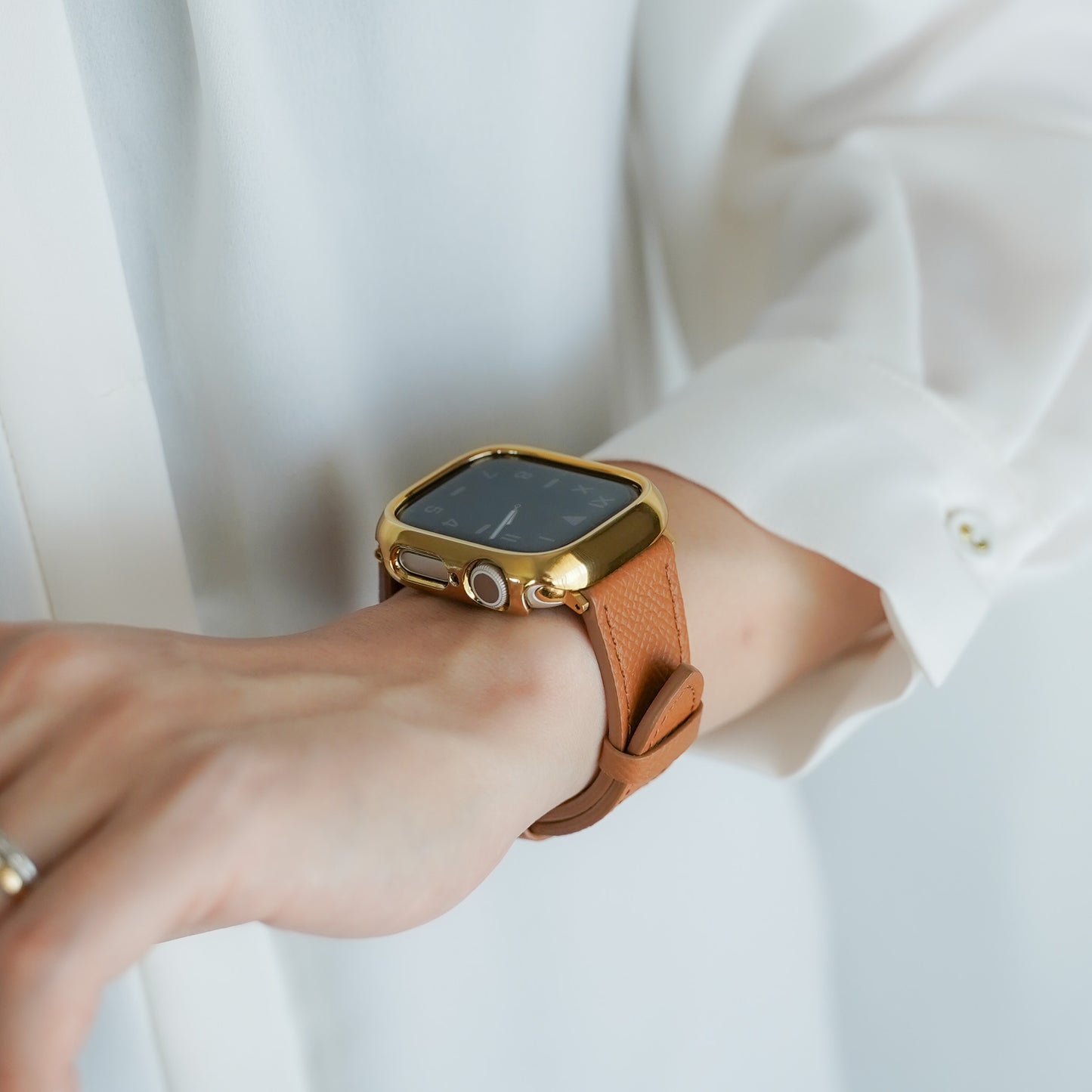 レザー ベーシック アップルウォッチバンド Apple Watch ベルト