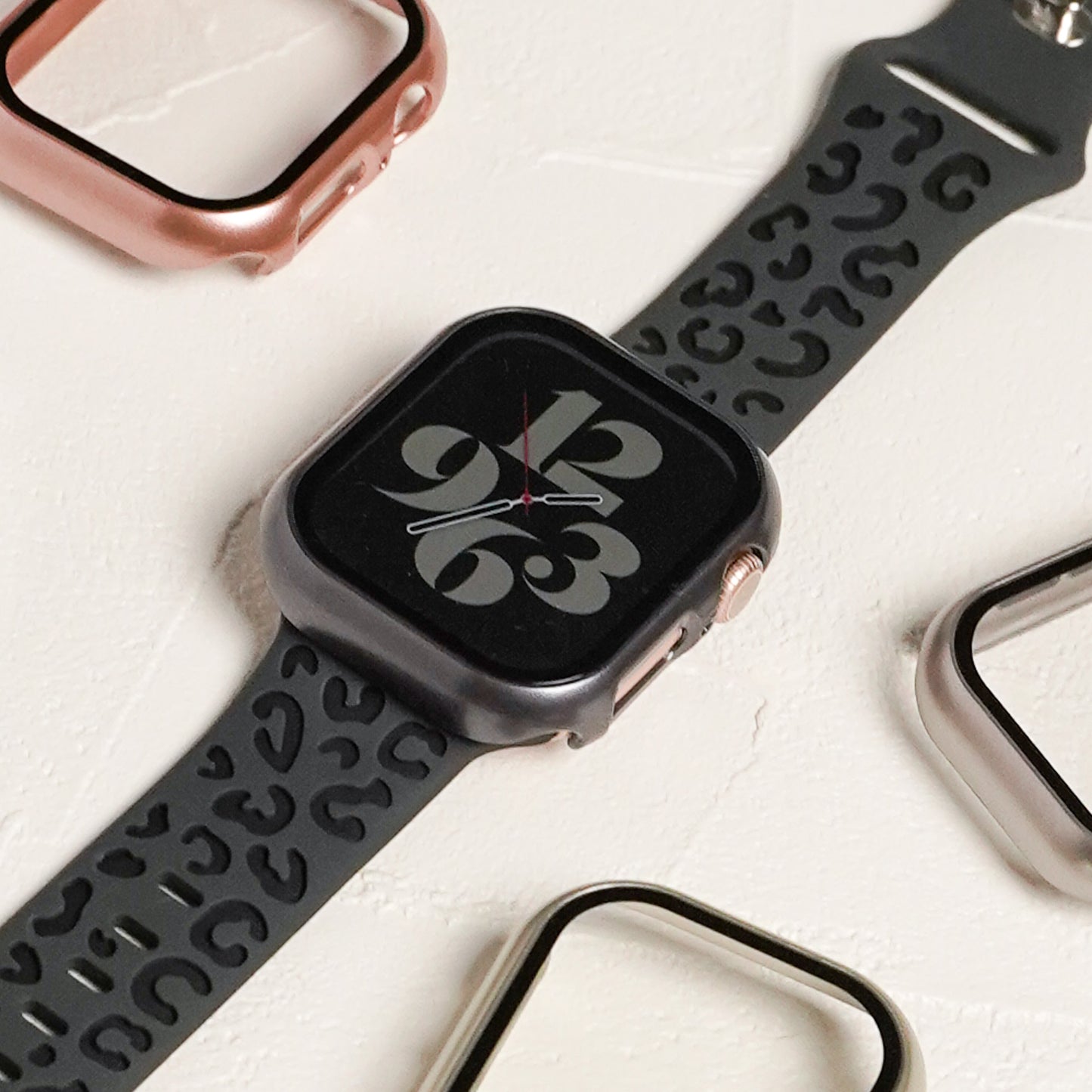 マット 全面 保護カバー ガラス付き ハードタイプ アップルウォッチ ケース Apple Watch
