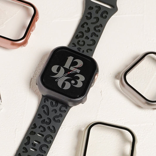 マット 全面 保護カバー ガラス付き ハードタイプ アップルウォッチ ケース Apple Watch