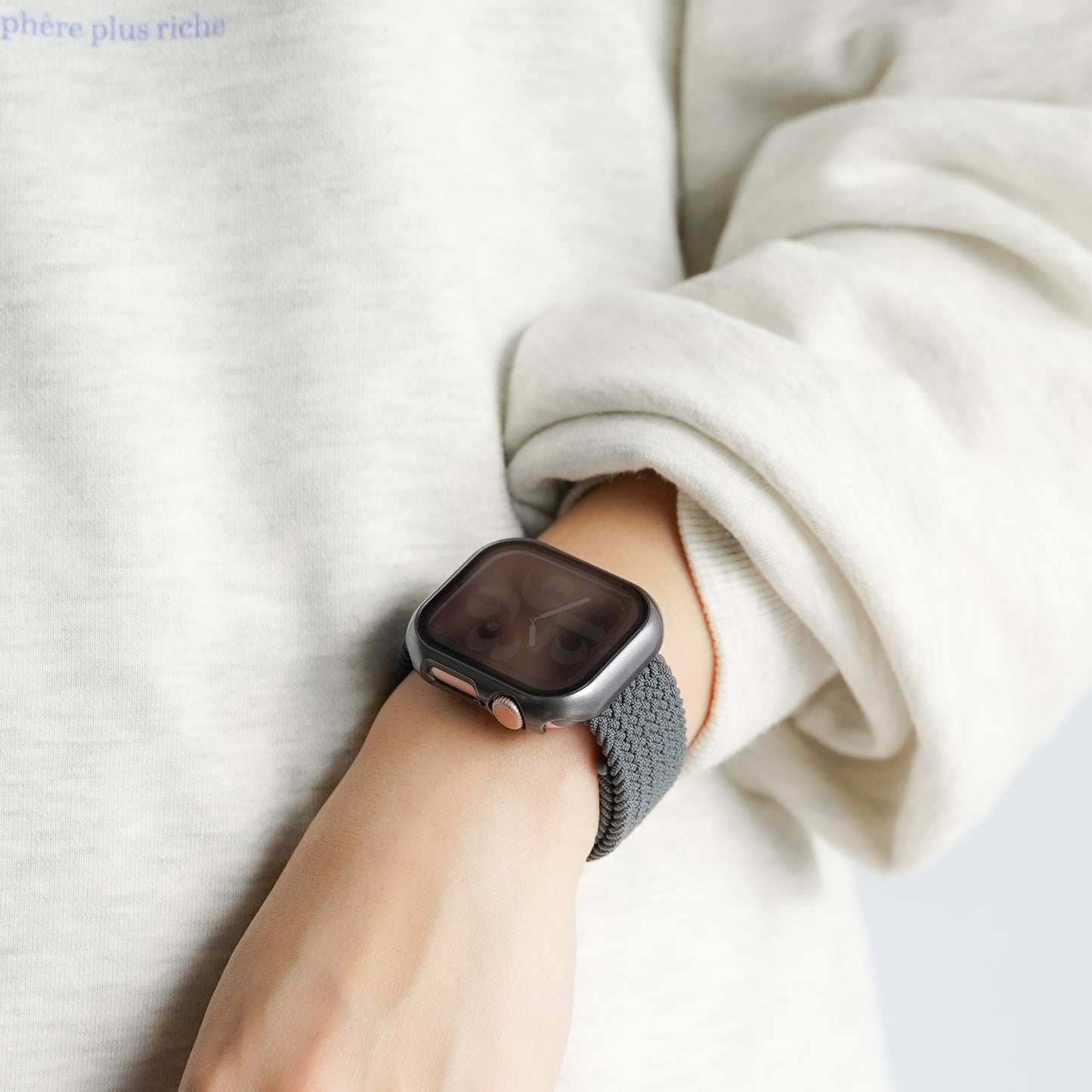 マット 全面 保護カバー ガラス付き ハードタイプ アップルウォッチ ケース Apple Watch