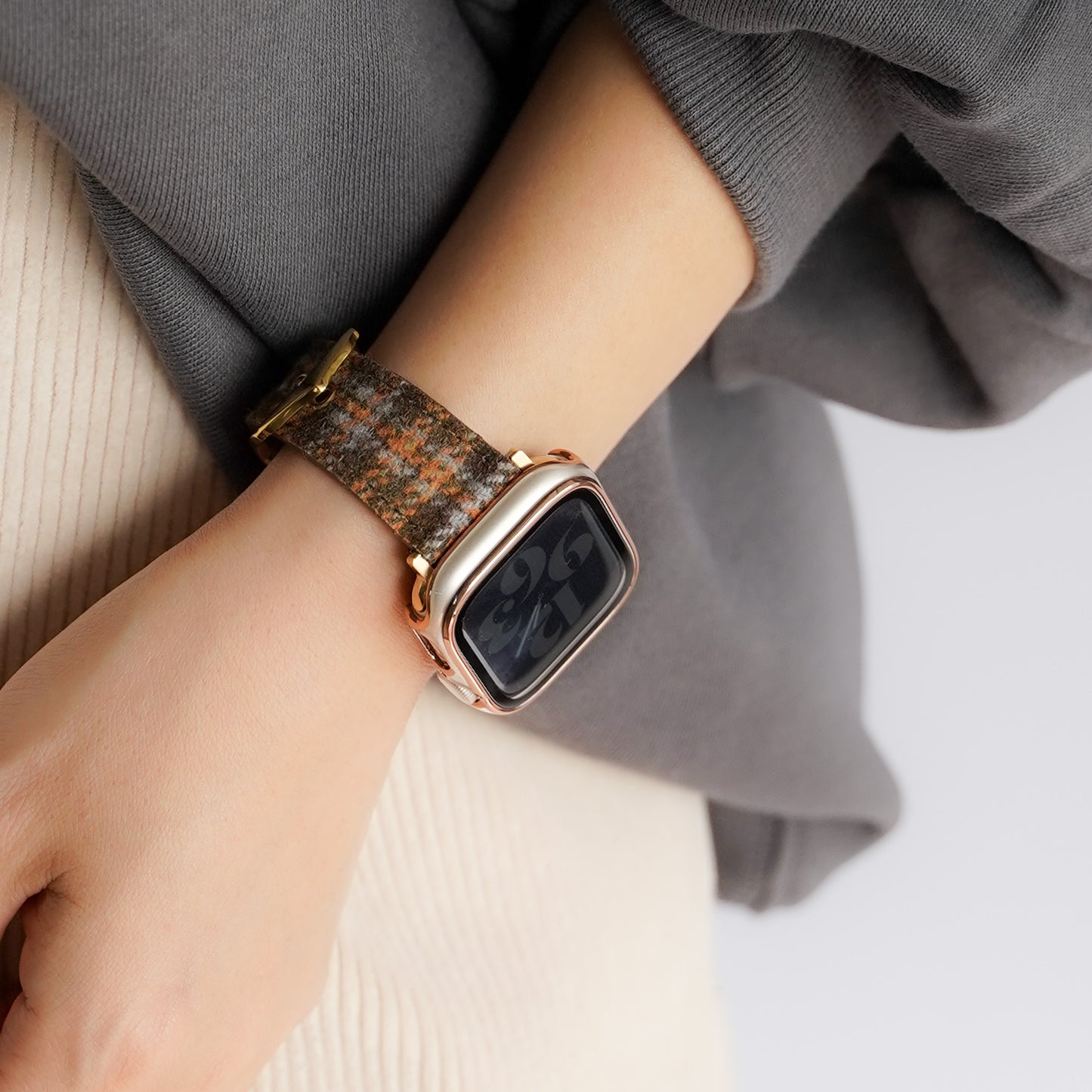 Rose Gold Line Full Protective Cover Hard Type Apple Watch Case Apple Watch