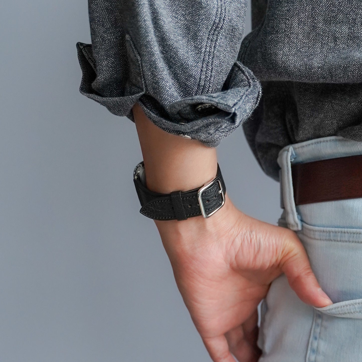 レザー ユニセックス アップルウォッチバンド 本革 Apple Watch ベルト メンズ レディース