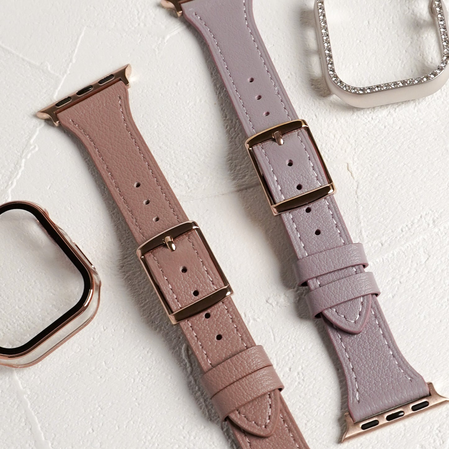 レザー ダスティカラー アップルウォッチバンド Apple Watch ベルト