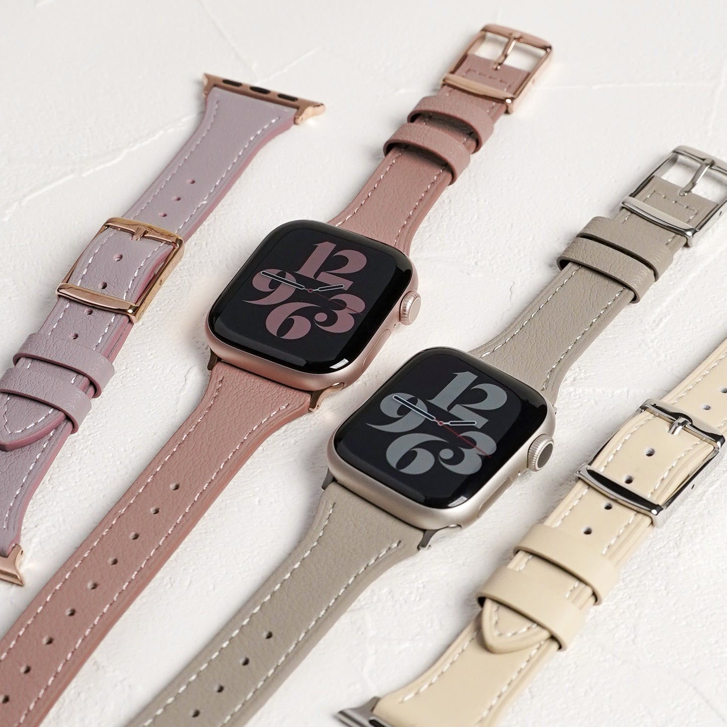 レザー ダスティカラー アップルウォッチバンド Apple Watch ベルト