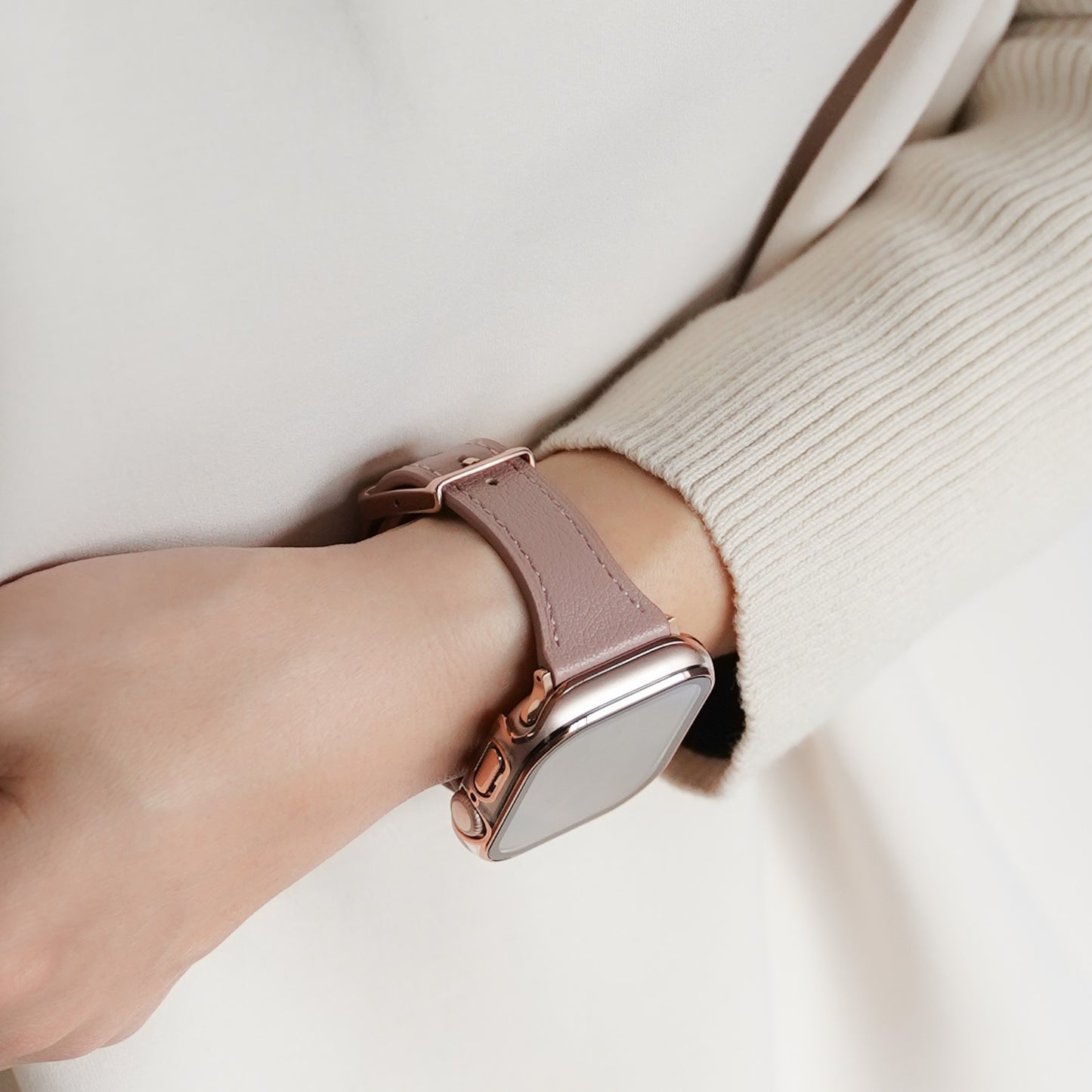 レザー ダスティカラー アップルウォッチバンド Apple Watch ベルト