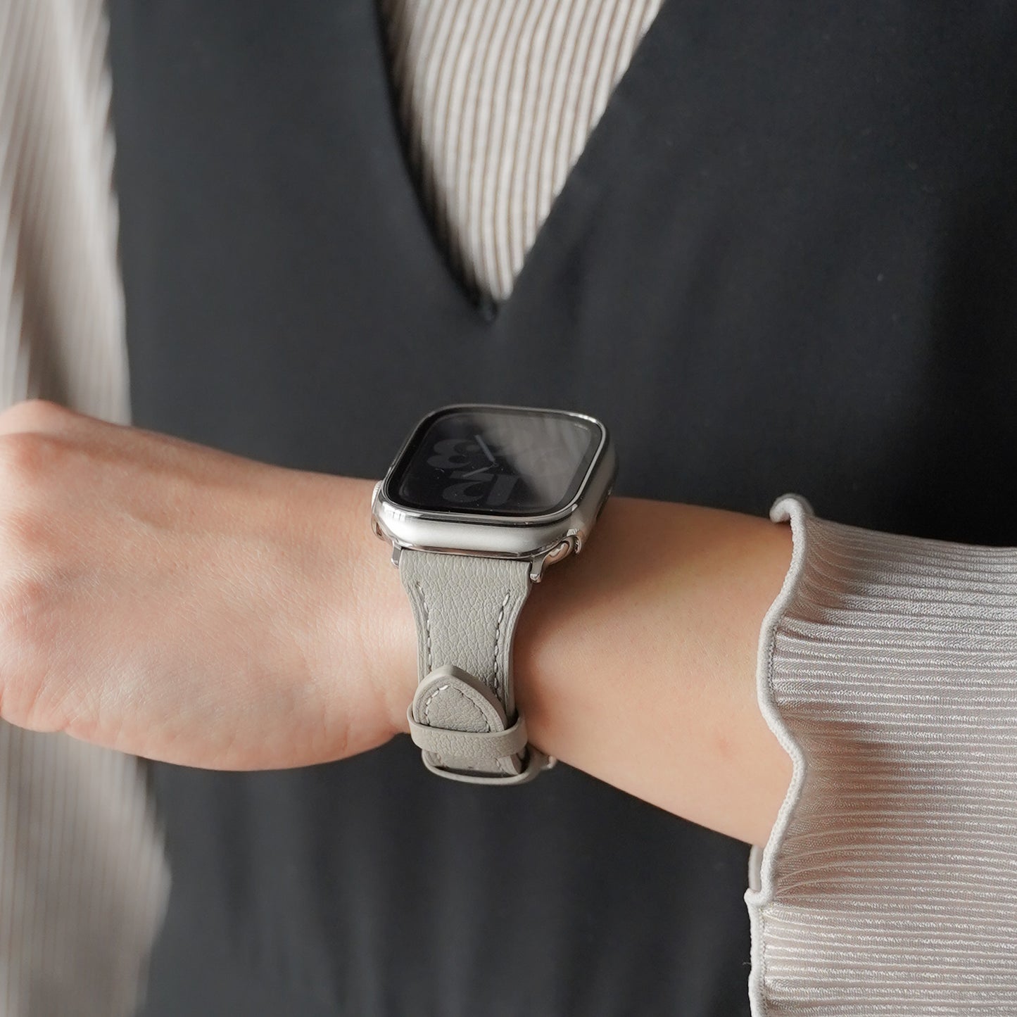レザー ダスティカラー アップルウォッチバンド Apple Watch ベルト