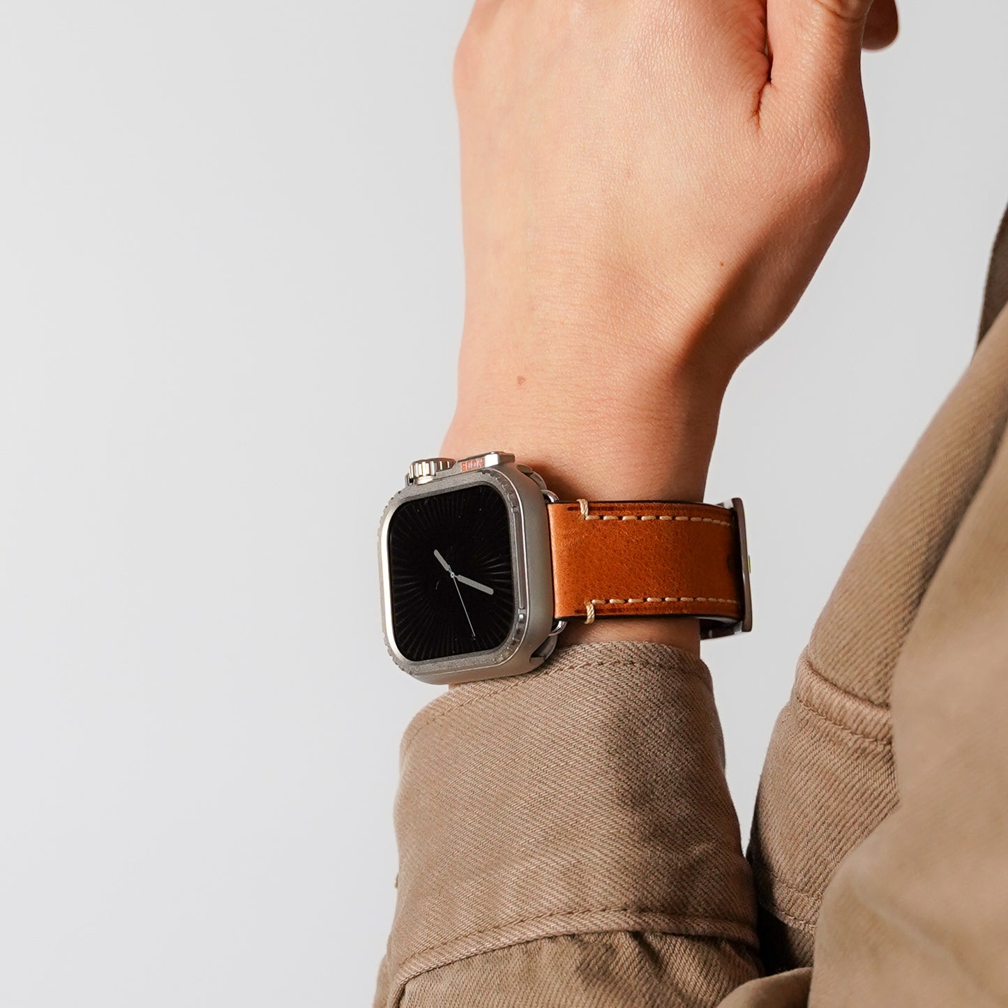 メタルケース 保護フレーム 金属 ガラスなし ハードタイプ メンズ ユニセックス Apple Watch