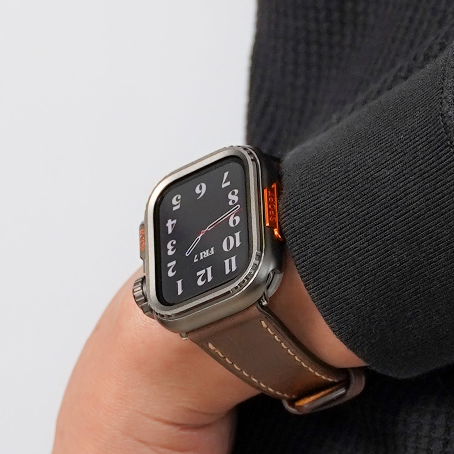 メタルケース 保護フレーム 金属 ガラスなし ハードタイプ メンズ ユニセックス Apple Watch