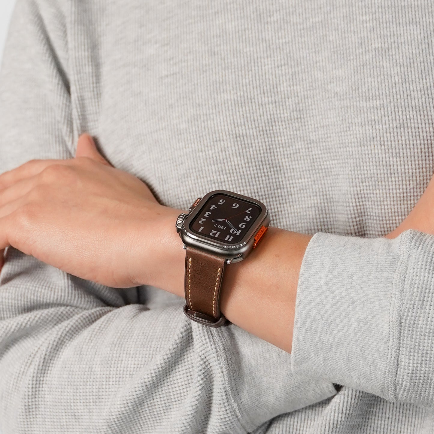 メタルケース 保護フレーム 金属 ガラスなし ハードタイプ メンズ ユニセックス Apple Watch