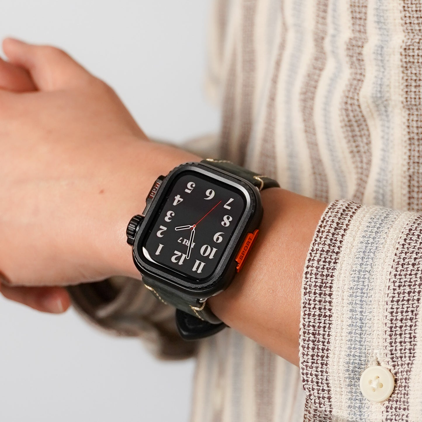 メタルケース 保護フレーム 金属 ガラスなし ハードタイプ メンズ ユニセックス Apple Watch