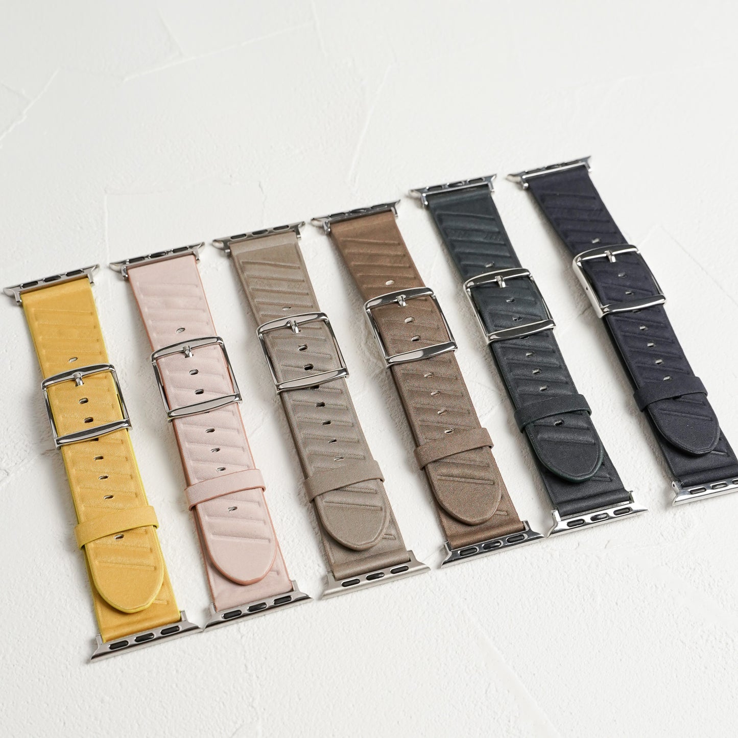 ナイロンファブリック ユニセックス ストライプ アップルウォッチバンド Apple Watch ベルト