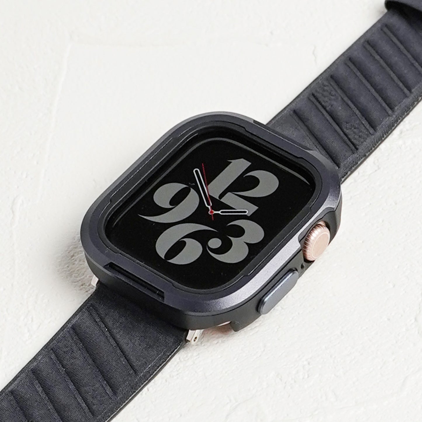 TPU×アルミ 保護フレーム ガラスなし アップルウォッチ ケース Apple Watch