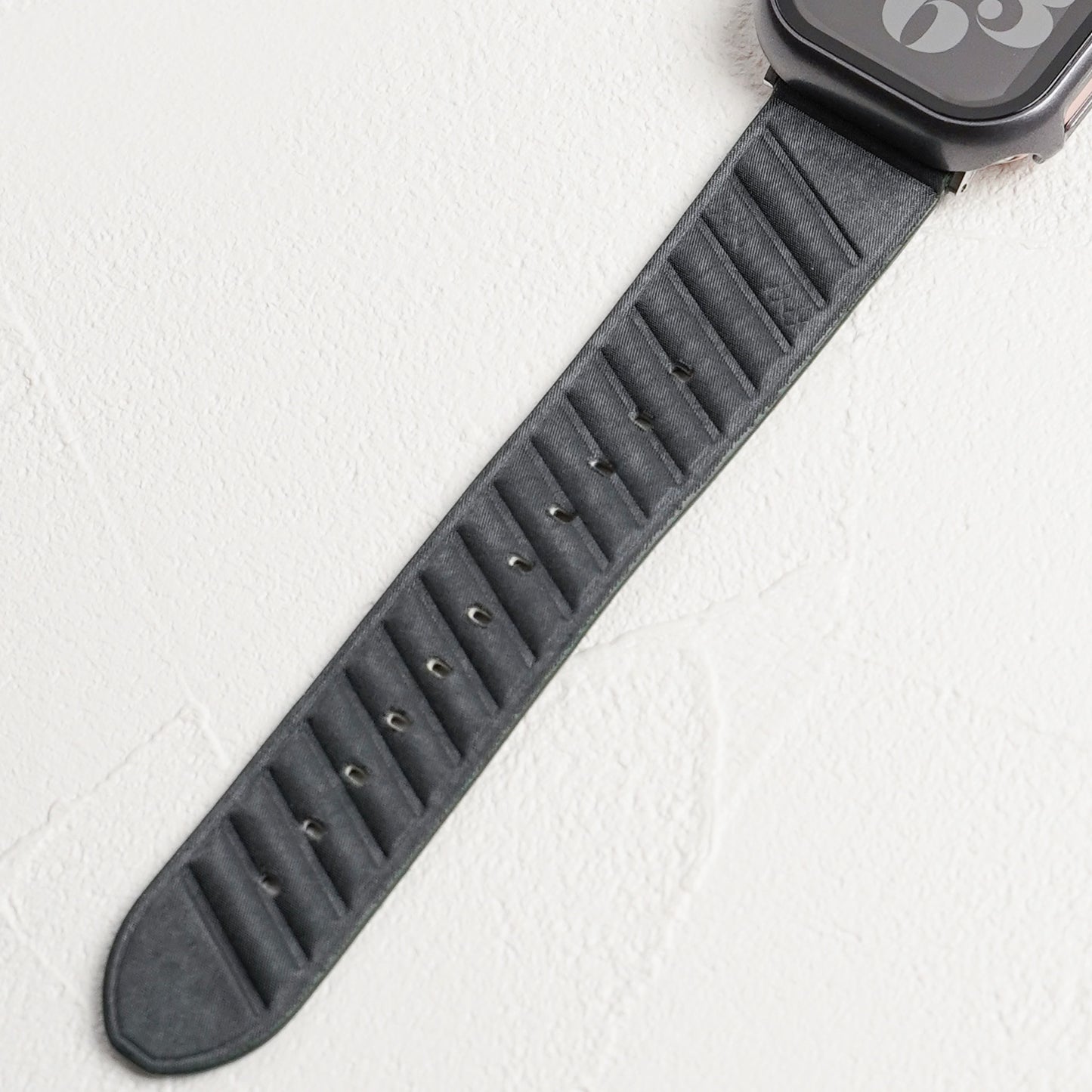 ナイロンファブリック ユニセックス ストライプ アップルウォッチバンド Apple Watch ベルト