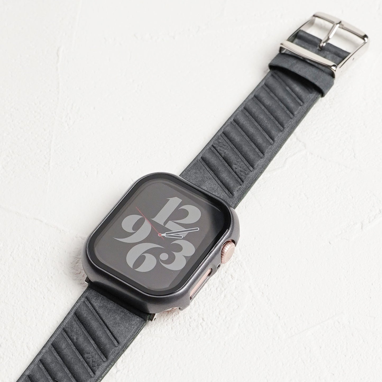 ナイロンファブリック ユニセックス ストライプ アップルウォッチバンド Apple Watch ベルト