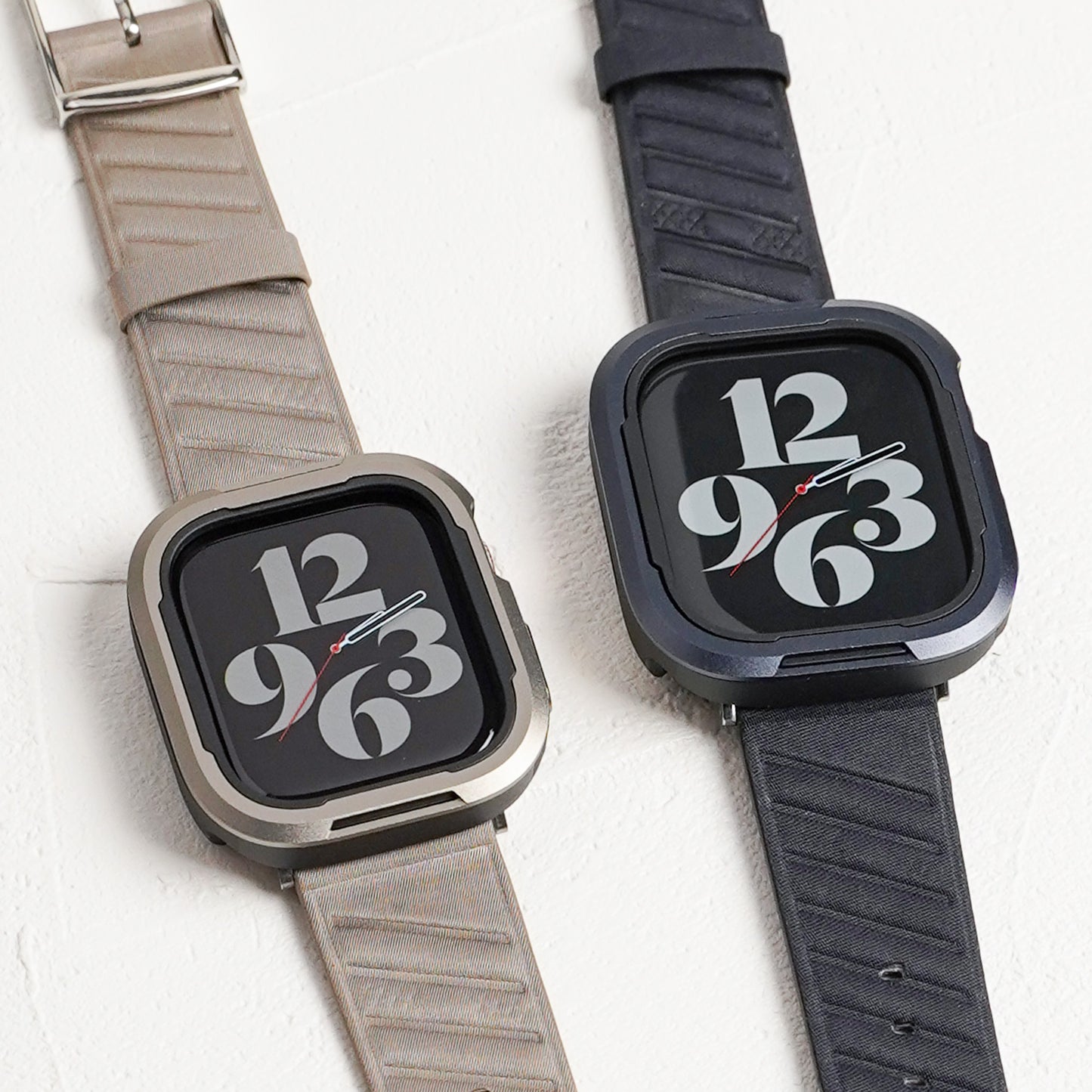 TPU×アルミ 保護フレーム ガラスなし アップルウォッチ ケース Apple Watch
