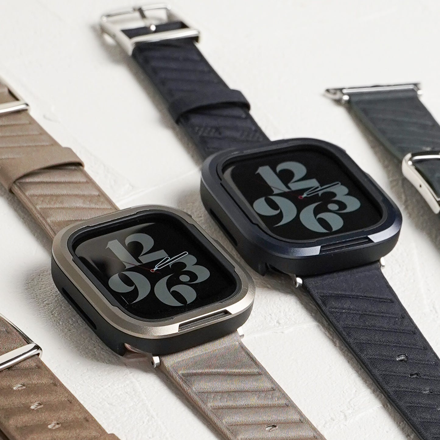 TPU×アルミ 保護フレーム ガラスなし アップルウォッチ ケース Apple Watch