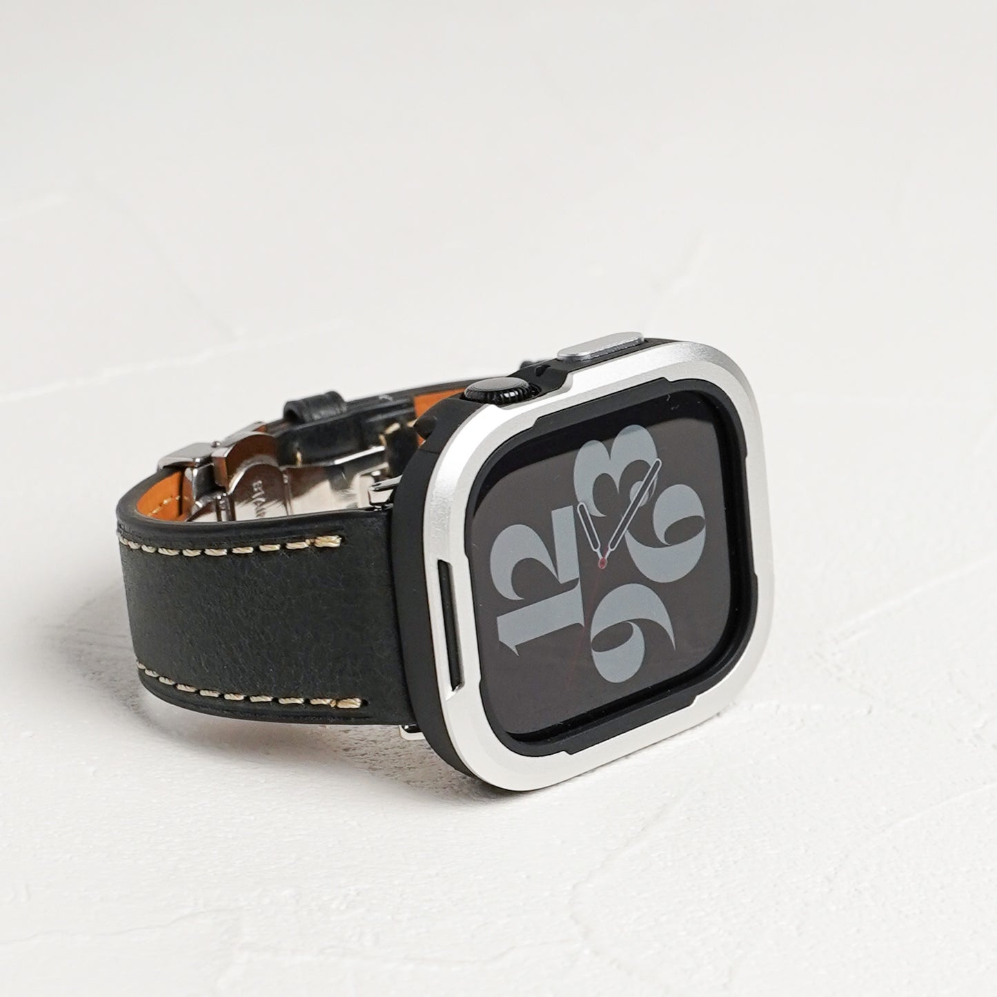 TPU×アルミ 保護フレーム ガラスなし アップルウォッチ ケース Apple Watch
