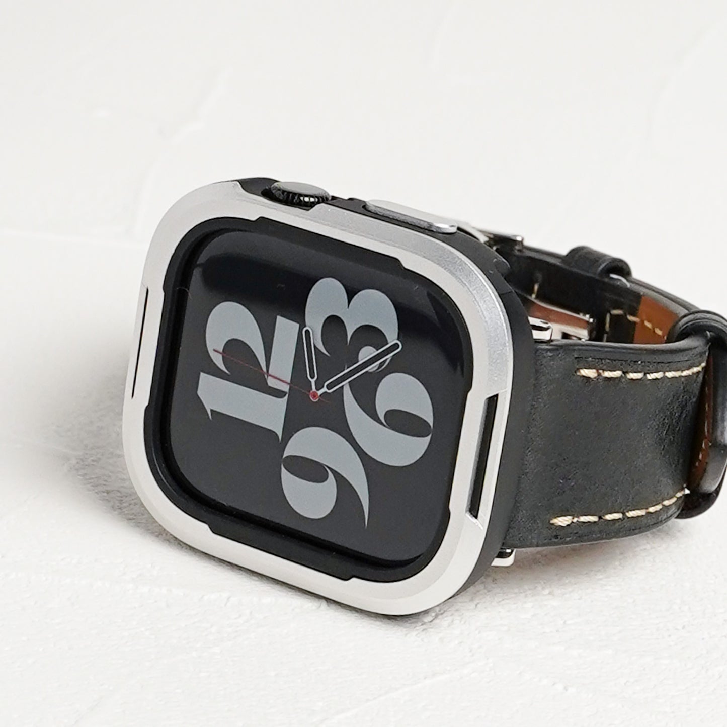 TPU×アルミ 保護フレーム ガラスなし アップルウォッチ ケース Apple Watch